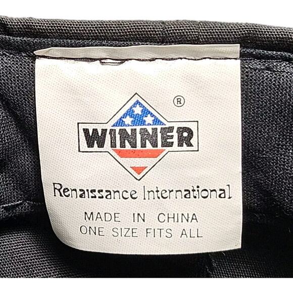 Vintage Mason Dixon Tour '91 Snapback Hat Cap Black Winner Country Band Cowboy - Picture 10 of 10